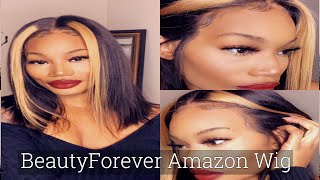 Amazon Wig | Beauty Forever | 150% Density | 13X4 Lace Front Wig