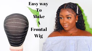 Very Detailed How To Make A Lace Frontal Wig & Bleach Knots Tutorial | Ft Asteria Hair