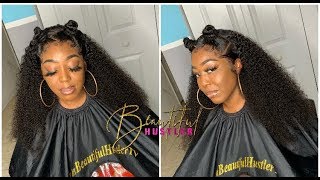 Installing Kinky Curly Bundles With Styling Styling Remake| Vshow Hair