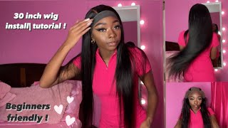 30 Inch Wig Install | Ucrown Hair(Amazon) |
