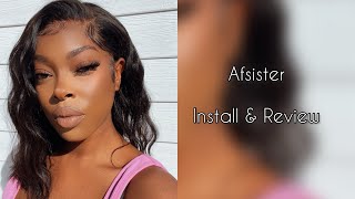 What Is Real Frontal Wig? | More Lace Space| 3D Deep Part Swiss Lace Wig Ft Afsisterwig
