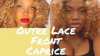*New* $35 Outre Hd Transparent Lace Front Wig- Caprice Wig Review #Lacewigs #Wigs