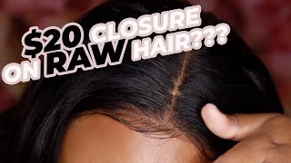 $20 Closure On Raw Hair?? | Outre Laid & Slayed Hd Closure