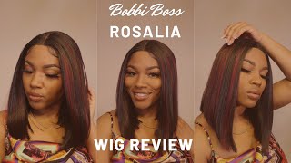 Bobbi Boss Rosalia Lave Wig Review | Synthetic Wig Install