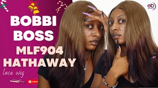 Bobbi Boss Synthetic Hair Hd Lace Wig "Mlf904 Hathaway" |Ebonyline.Com