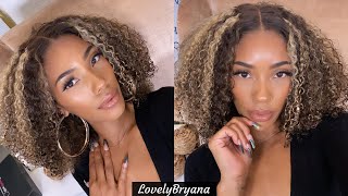 Blonde Curls No Damage?! | Transparent Lace Front | Wowafrican X Lovelybryana