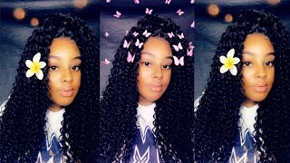 West Kiss Hair | Watch Me Style This Kinky Curly Lace Front Wig!!