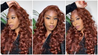 Best Ginger Hair Ever!! Must Have! Ginger Body Wave Lace Wig Ft. Julia Hair