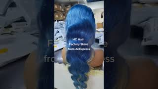 Custom Order! Blue And Blonde Lace Front Wig!#Hchair #Shorts #Wigslayer #Hairdresser #Fyp #Trend