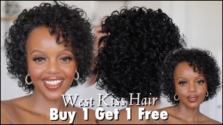 Wait.... Don'T Cut Your Hair! You Need This Pixie Cut Curly Bob Wet Look Wig |West Kiss Wig
