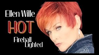 Ellen Wille Hot Wig Review | Fireball Lighted | Find Out What To Wear With This Color?! | Styling!