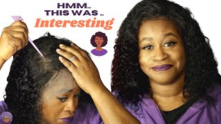 Larima 14 Inch Kinky Curly Human Hair Lace Front