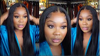 Lace Melt Detailed Step By Step!!| 5X5 Lace Closure Install ,Soft & Natural |Arabella Hair
