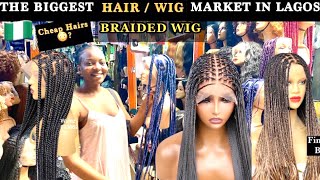 The Best Shop To Buy The Cheapest Braided And Human Hair Wig In Lagos, Nigeria!