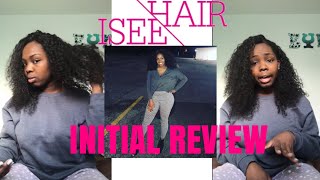 Kinky Curly Lace Front Wig For Only $112!! | Isee Hair