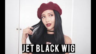 Nyx Perfect Filter Eyeshadow | Evahair Jet Black Wig