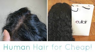 Eullair Human Hair Wig | How To Bleach Knots On Lace Frontal