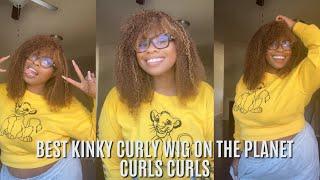 Best Natural Looking Kinky Curly Wig On The Planet By Curls Curls
