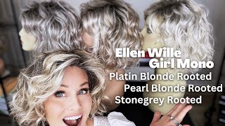 Ellen Wille Girl Mono Wig Review | 3 New Colors! | Discuss~Try On~Side By Side Views!