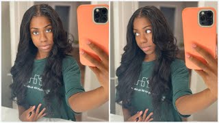 How To Bleach Knots And Install Lace Frontal Wig | Ft: World New Hair