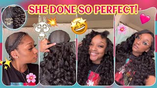 New Hair Trend Side Part Quick Weave W/ Leave Out On Scalp | Easy Tuto & Loose Wave Hair Review