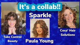 Paula Young Wig Review/Sparkle/Heart Of Gold Collection/Collaboration Coco'S Hair Solutions