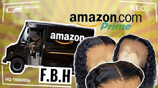 Affordable Amazon Prime Wig Customization Ft. Allrun Kinky Curly Lace Front Wig