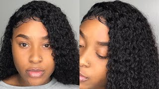 Kinky Curly Lace Frontal Wig Using Got2Beglued Ft. Ruiyu Hair| Makeda Thomas