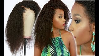 Kinky Curly Beautiful Woman Of Color Hair Texture! Ft Eva Wigs