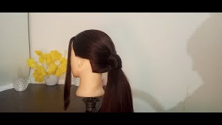 Hairstyle For Medium To Long Hair #Shorts #Shortvideo