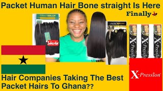Bone Straight Packet Human Hair Is Here|Hair Companies Taking The Best Hairs To Ghana And Lots More