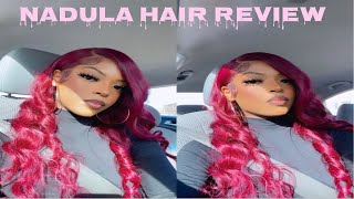 Nadula Hair Wig Review | Burgundy Red| Black Friday Sale