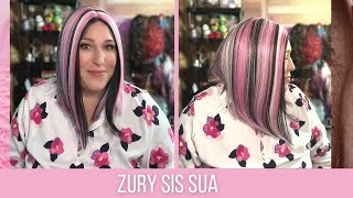 Pink Oreo? Neapolitan Ice Cream? Yes! Zury Sis Sua Wig Review