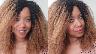 Look At This Transparent Lace Kinky Curly Unit From Youthbeauty
