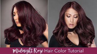 Midnight Rose Hair Color Tutorial
