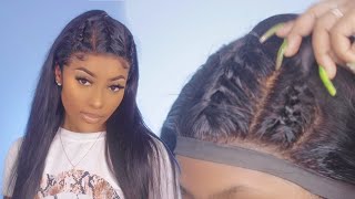 Braid With Realistic Knotless Lace Front Wig Ft. Sogoodhair | Petite-Sue Divinitii