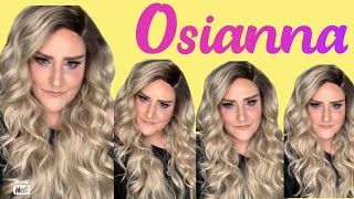 I'M Giddy!!|Outre Sleek Lay Part Osianna Wig Review|Synthetic|Dr4/Cream Blonde|Elevatestyles|Sn