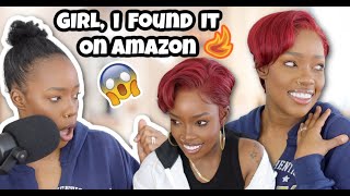 I Found This Cute $57  Pixie Wig On Amazon & Now I Want All The Colors! | Blaze | Mary K. Bella