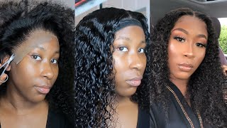 The Most Affordable Kinky Curly Lace Frontal Wig | Ft Yyong Hair On Aliexpress