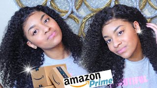 Amazon Prime Get Yo Stuff On Time Kinky Curly Lace Front  $101 Feat @Mykaylamonroe|#Originalqueen