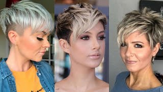 Best Short Haircut Style For Women Any Ages|  Popular Pixie Haircut