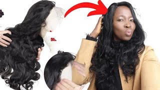 I Tried Aliexpress Wig For The First Time( Unboxing & Styling Aliexpress Wig)
