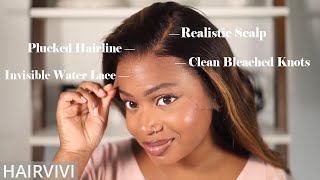 Instant Lace Wig Melt With Hairvivi +New True Fake Scalp Method! (Beginner Friendly)