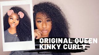 {Amazon Find} Original Queen 24In 13X6 Kinky Curly Lace Frontal Wig