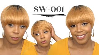 The Wig Synthetic Hair Wig - Sw 001 --/Wigtypes.Com