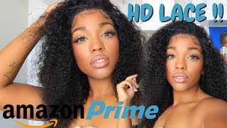 Amazon Prime Hd Kinky Curly Lace Front Wig *Affordable*