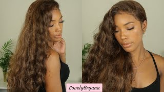 Honey Brown/Blonde Synthetic Lace Front |  Fridaynighthair Gls20 | Synthetic Sunday