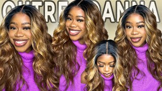 $35 | Outre Synthetic Hair Sleeklay Part Hd Lace Front Wig - Joanna