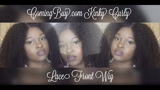Comingbuy.Com Kinky Curly Lace Front Wig  | Collab With. Tbdconfident