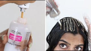 Hair Colouring At Home With Loreal Paris Casting Creme Gloss | How To Color Hair At Home